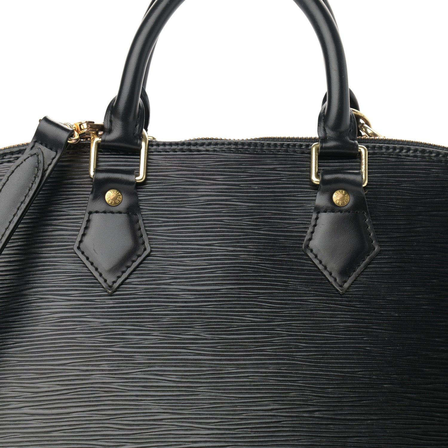 Louis Vuitton Epi Alma PM Black 7 of 12