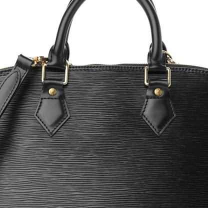 Louis Vuitton Epi Alma PM Black 7 of 12