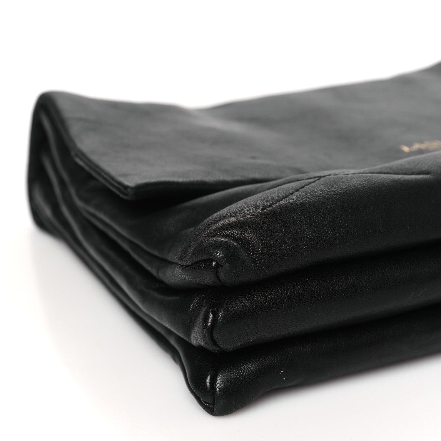 Lanvin Lambskin Quilted Medium Sugar Flap Shoulder Bag Black 9 of 10