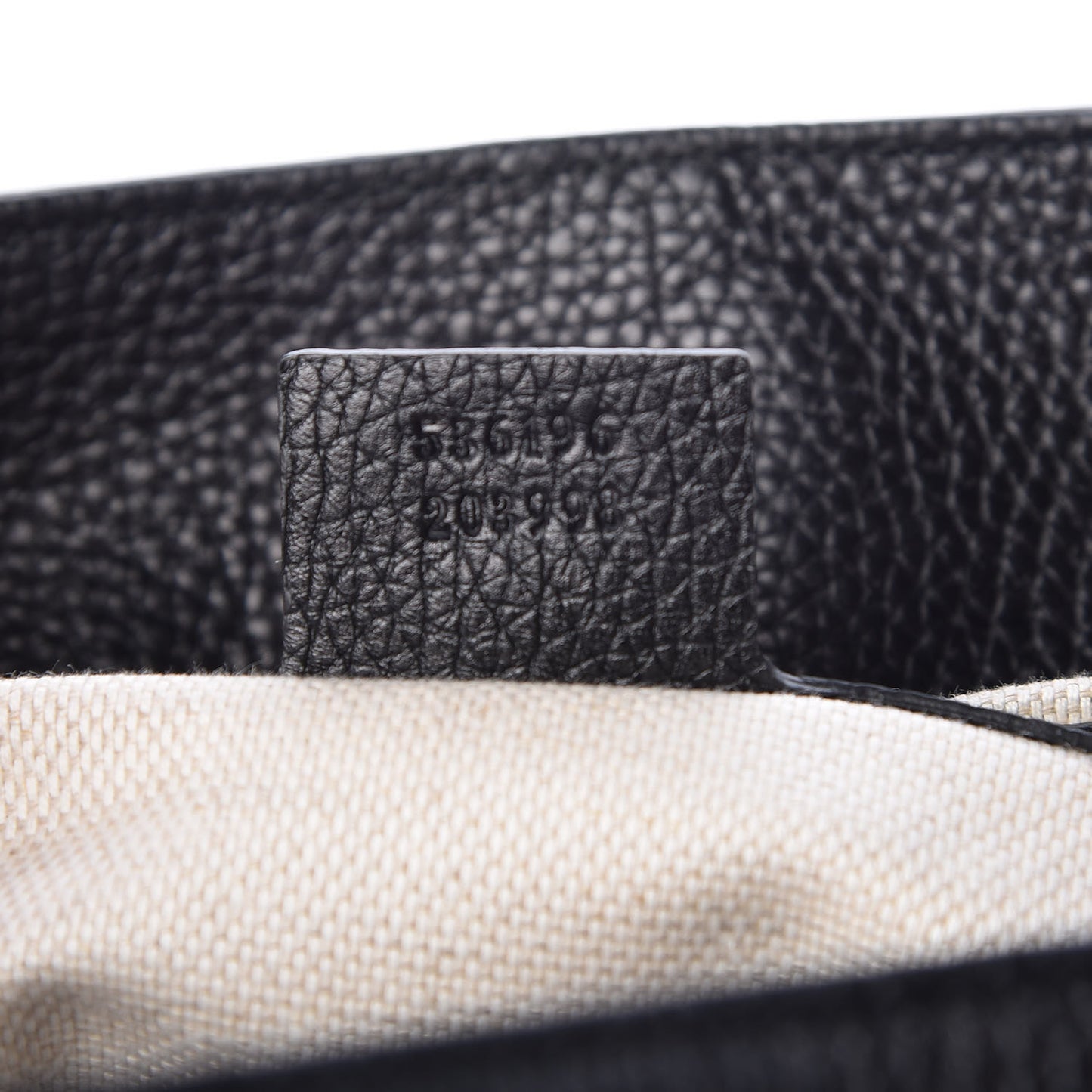 Pebbled Calfskin Medium Soho Chain Shoulder Bag Black