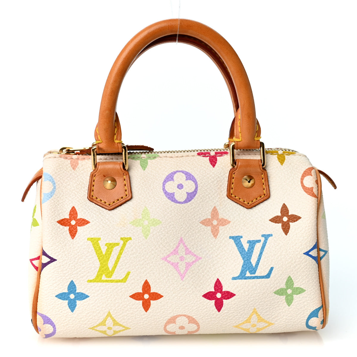 Monogram Multicolor Mini Sac HL Speedy White