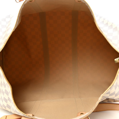 Louis Vuitton Damier Azur Keepall Bandouliere 55 5 of 12