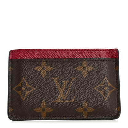 Louis Vuitton Monogram Card Holder Fuchsia 1 of 9