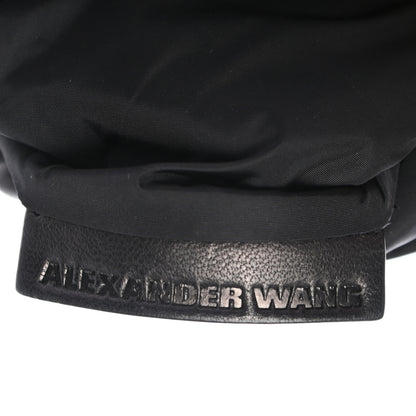 Alexander Wang Lambskin Crystal Rhinestone Ryan Dustbag Pouch Black 6 of 6