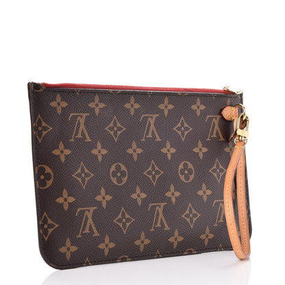Louis Vuitton Monogram Neverfull MM GM Pochette Cherry 3 of 9