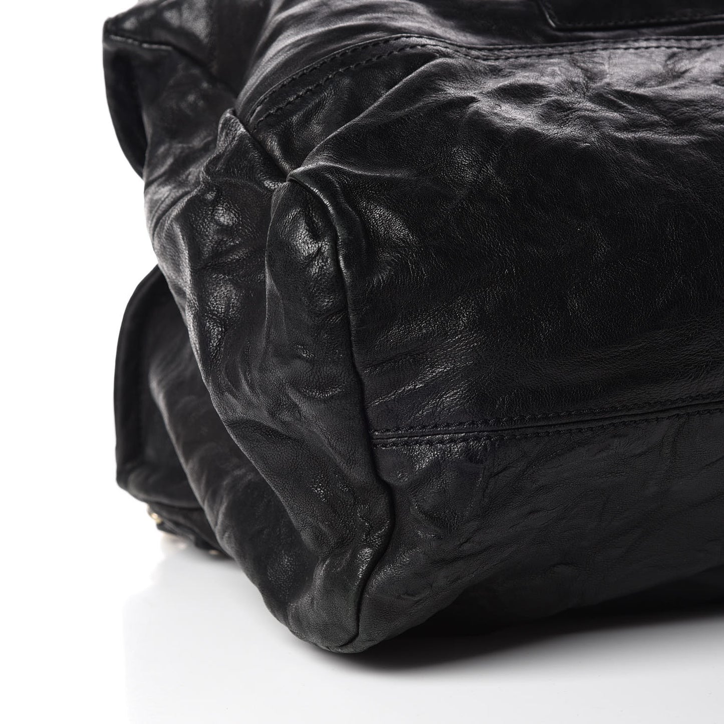 Tumbled Sheepskin Large Pandora Black