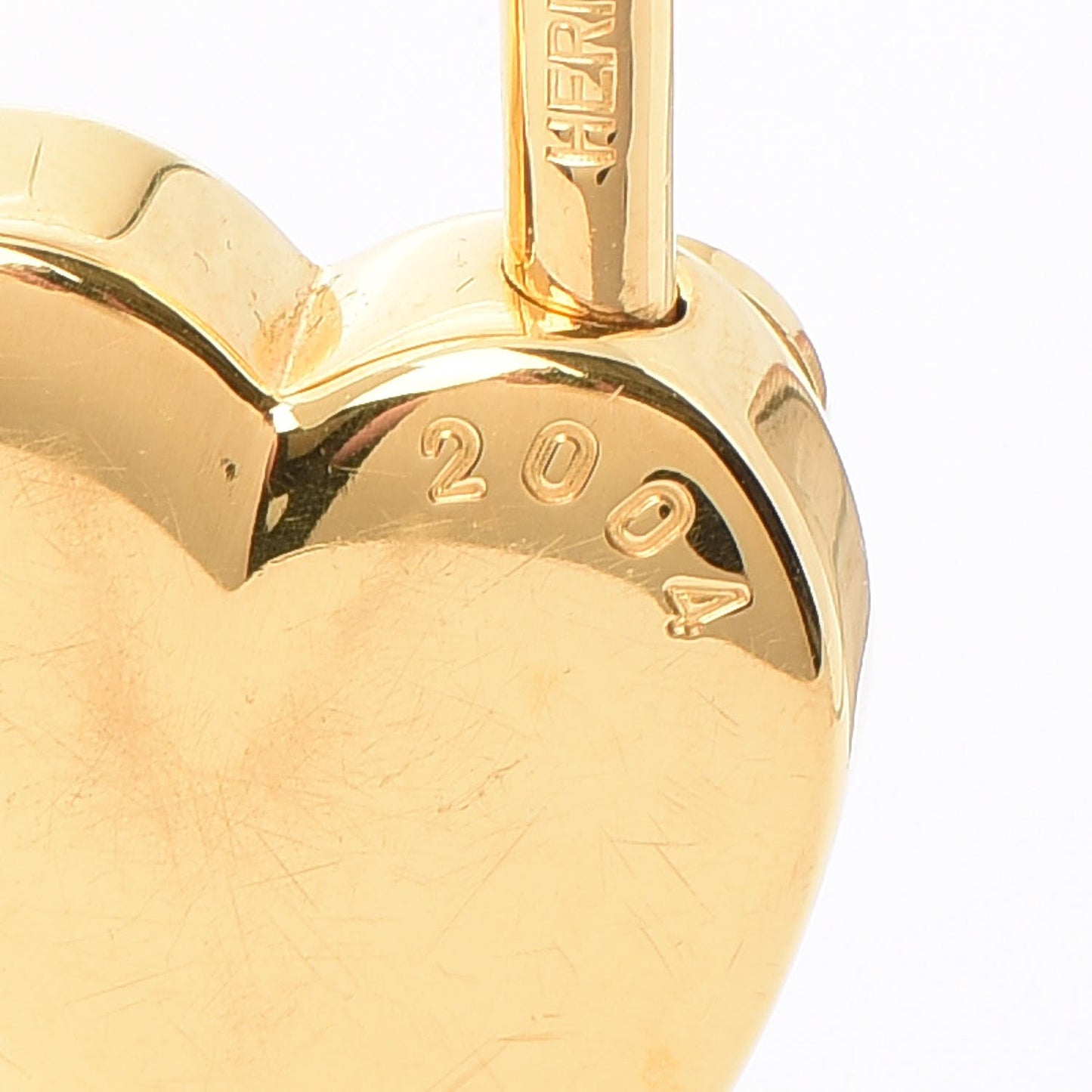Annee De La Fantaisie Heart Cadena Lock Gold