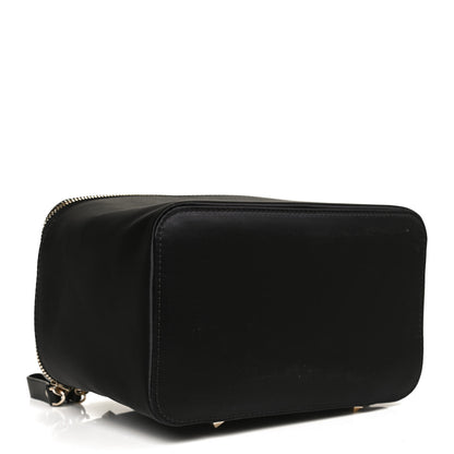Valentino Garavani Satin Rockstud Vanity Case Black 4 of 10