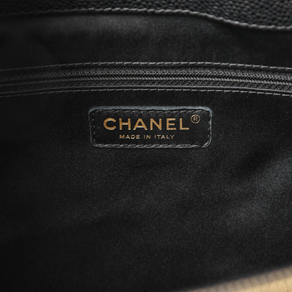 Chanel Caviar Quilted XL Grand Shopping Tote GST Black 6 of 11