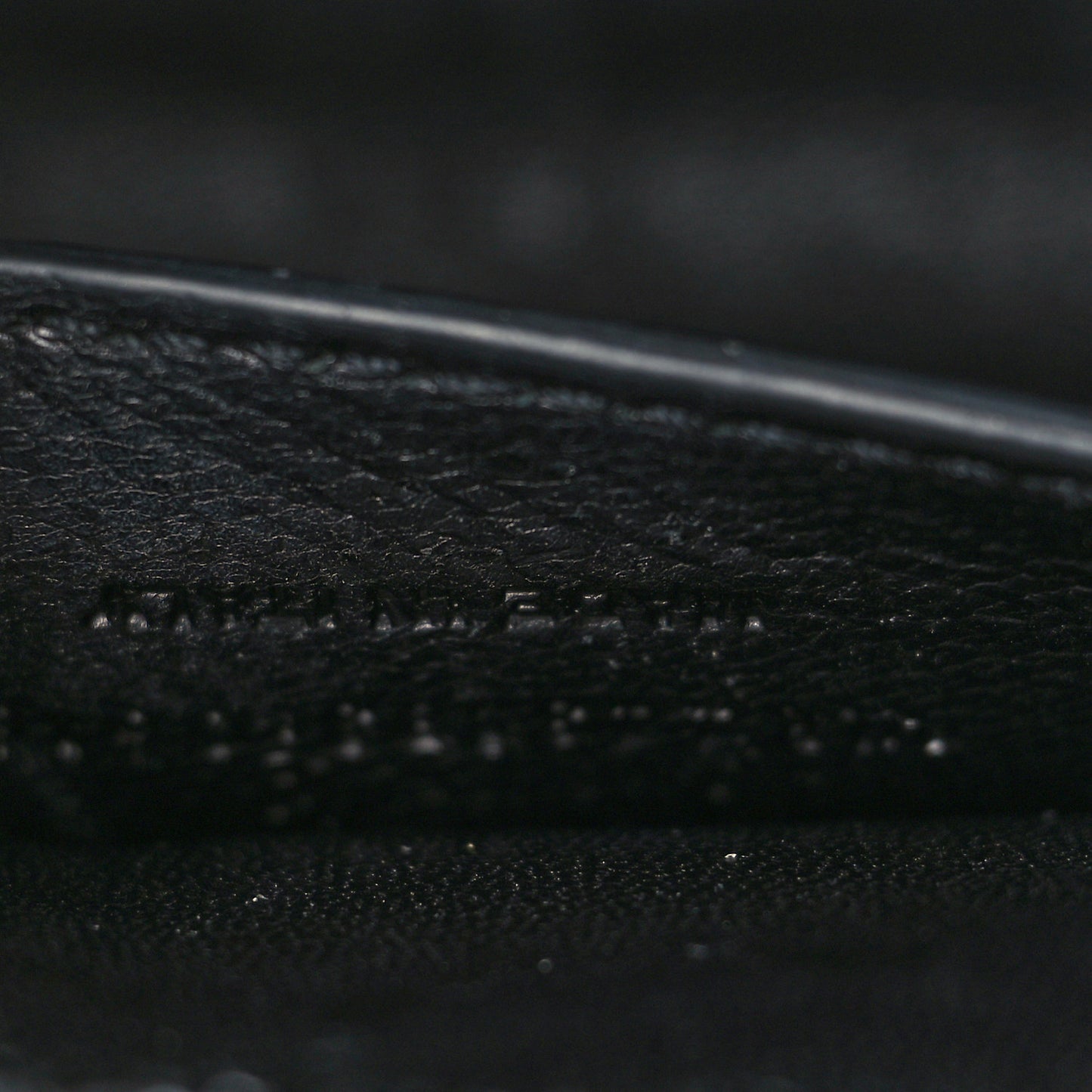 Glitter Monogram Galactica Satchel Black