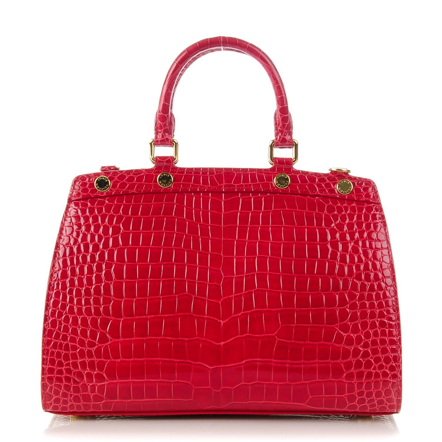 Louis Vuitton Crocodile Brea PM Red 1 of 7