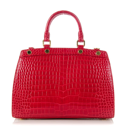 Louis Vuitton Crocodile Brea PM Red 1 of 7