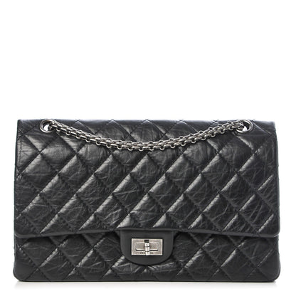 Chanel Aged Calfskin Quilted 2.55 Reissue 226 Flap Black 1 of 7