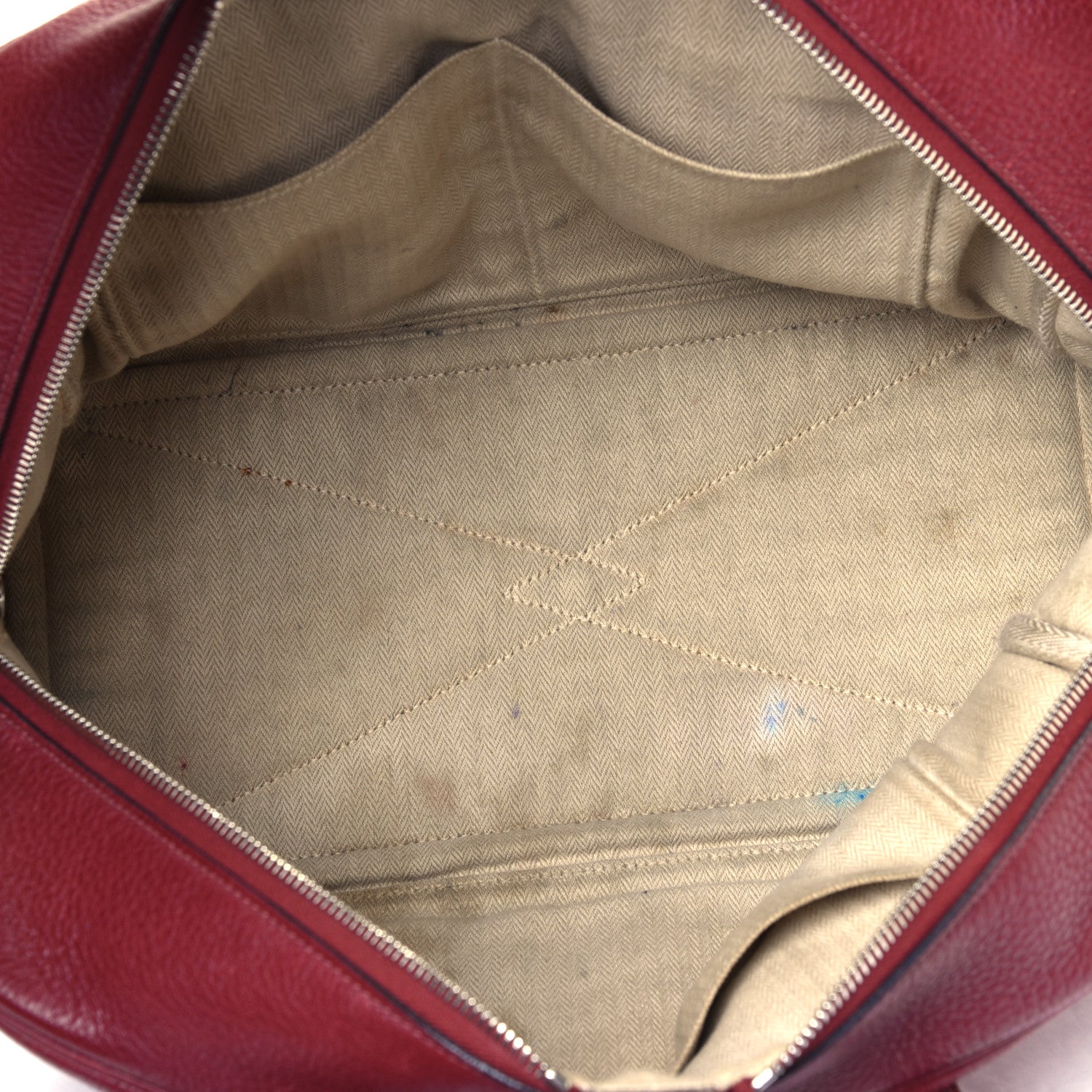 Hermes Taurillon Clemence Victoria II 35 Rouge H 4 of 7