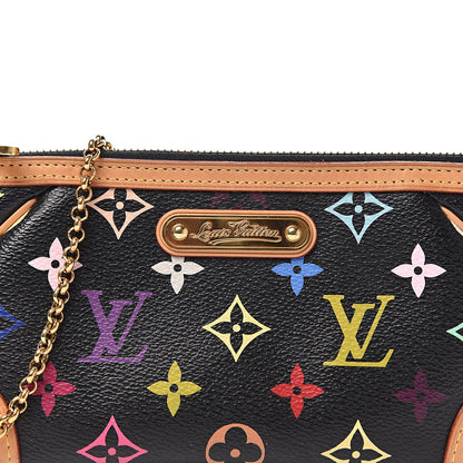 Louis Vuitton Monogram Multicolor Pochette Milla MM Black 9 of 9