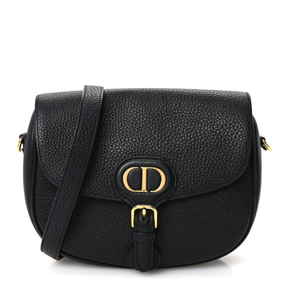 Christian Dior Grained Calfskin Medium Bobby Flap Black 1 of 10