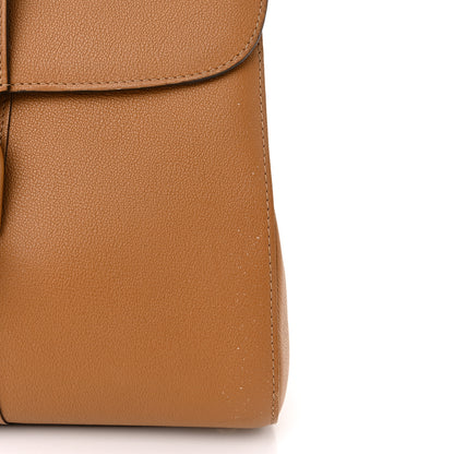 Delvaux Grained Calfskin MM Brillant Satchel Natural 13 of 14