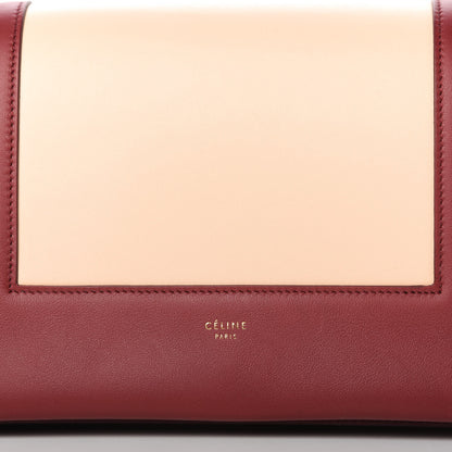 Celine Shiny Smooth Calfskin Medium Frame Shoulder Bag Ruby Nude 8 of 10