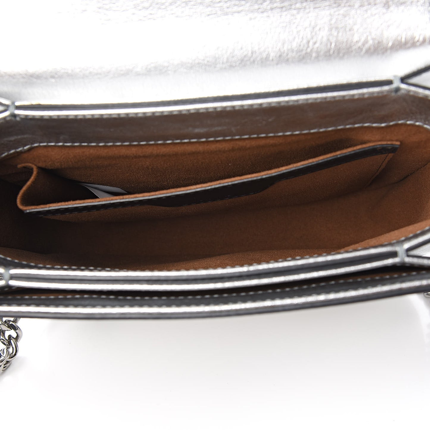 Metallic Alter Nappa Medium Star Falabella Box Shoulder Bag Silver