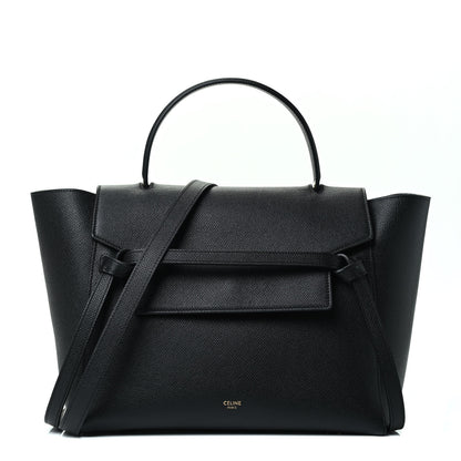 Celine Grained Calfskin Mini Belt Bag Black 1 of 8