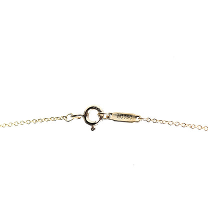 Tiffany 18K Yellow Gold Diamond Atlas Pierced Pendant Necklace 4 of 5