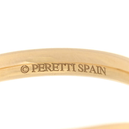 Tiffany 18K Yellow Gold Diamond Elsa Peretti Wedding Band Ring 49 5 5 of 5
