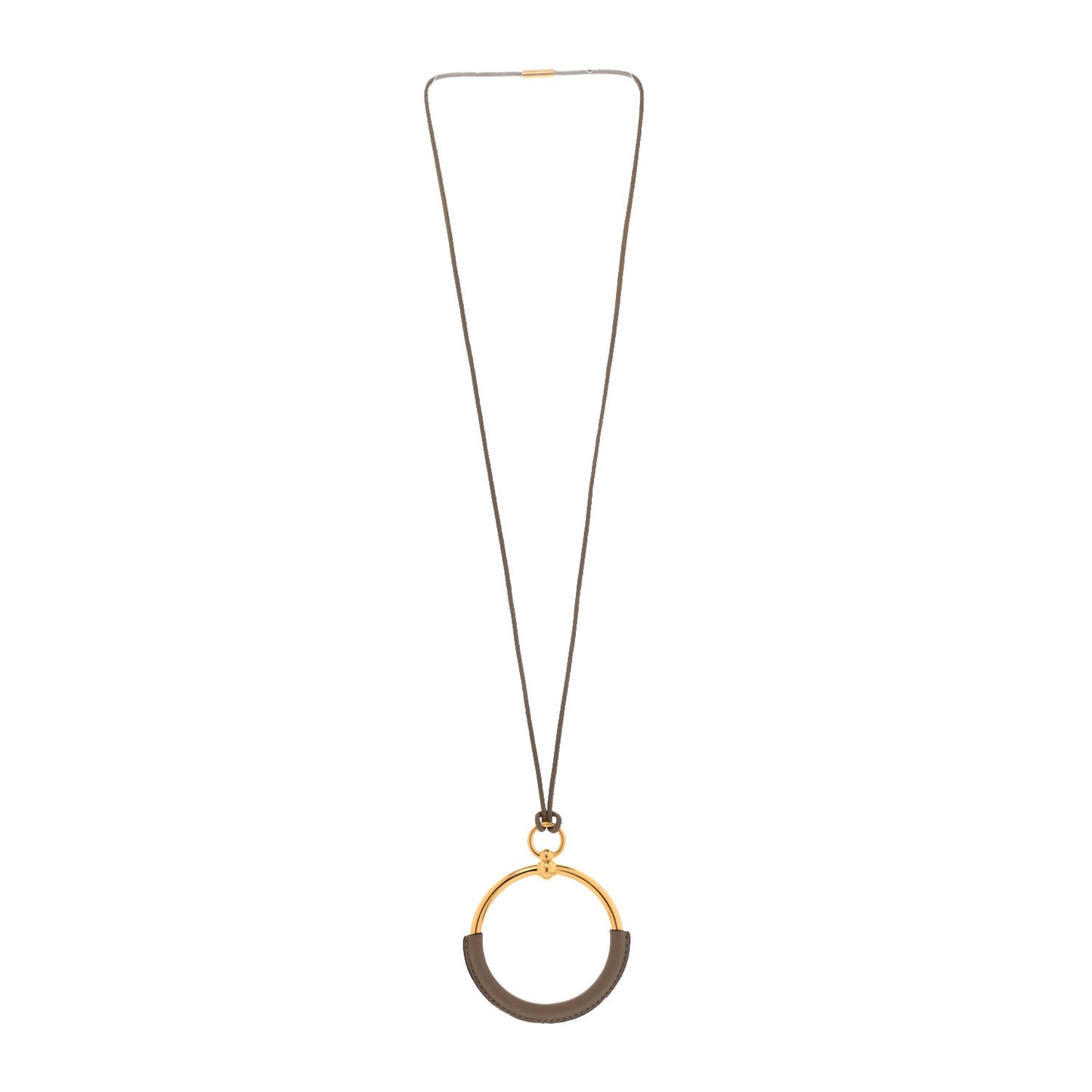 Swift Grand Loop Pendant Necklace Gold