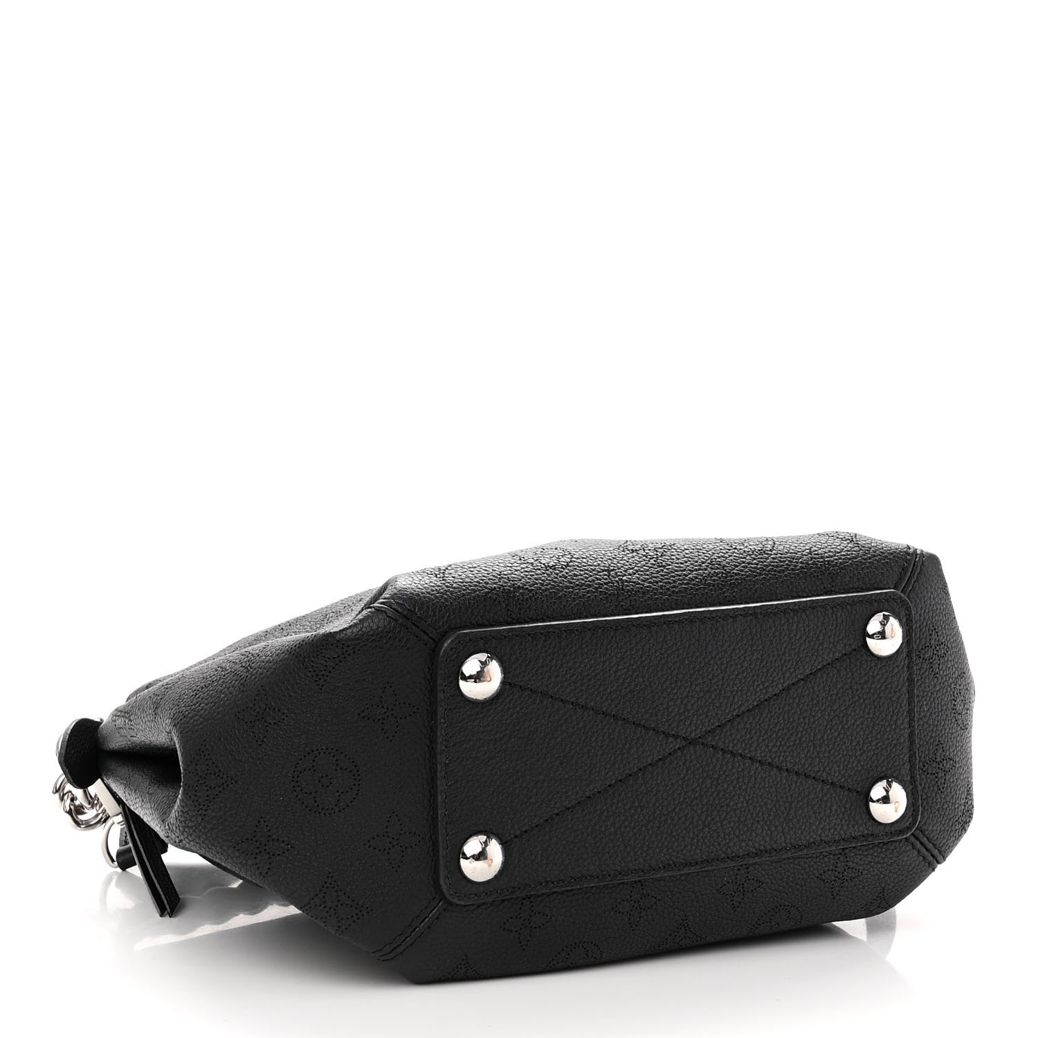 Louis Vuitton Mahina Babylone Chain BB Black 3 of 8