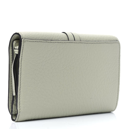 Chloe Calfskin Alphabet Compact Wallet Light Eucalyptus 3 of 16