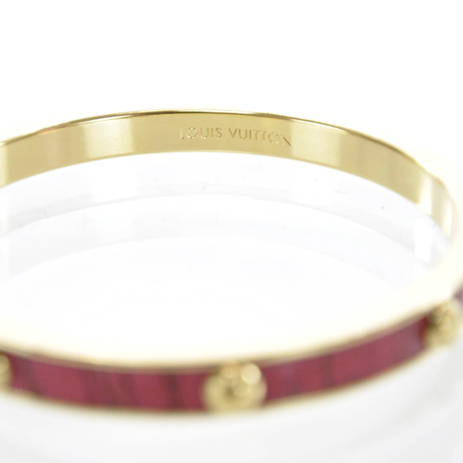 Louis Vuitton Gimme a Clue Liege Bracelet Medium Grenadine 3 of 5