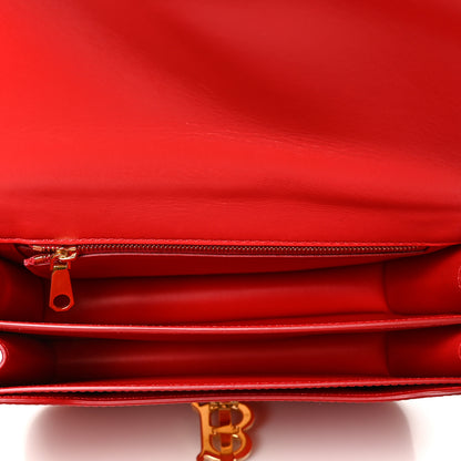 Burberry Calfskin Medium TB Bag Bright Red 5 of 9