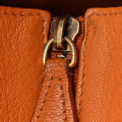 Celine Goatskin Nano Luggage Orange 11 of 13