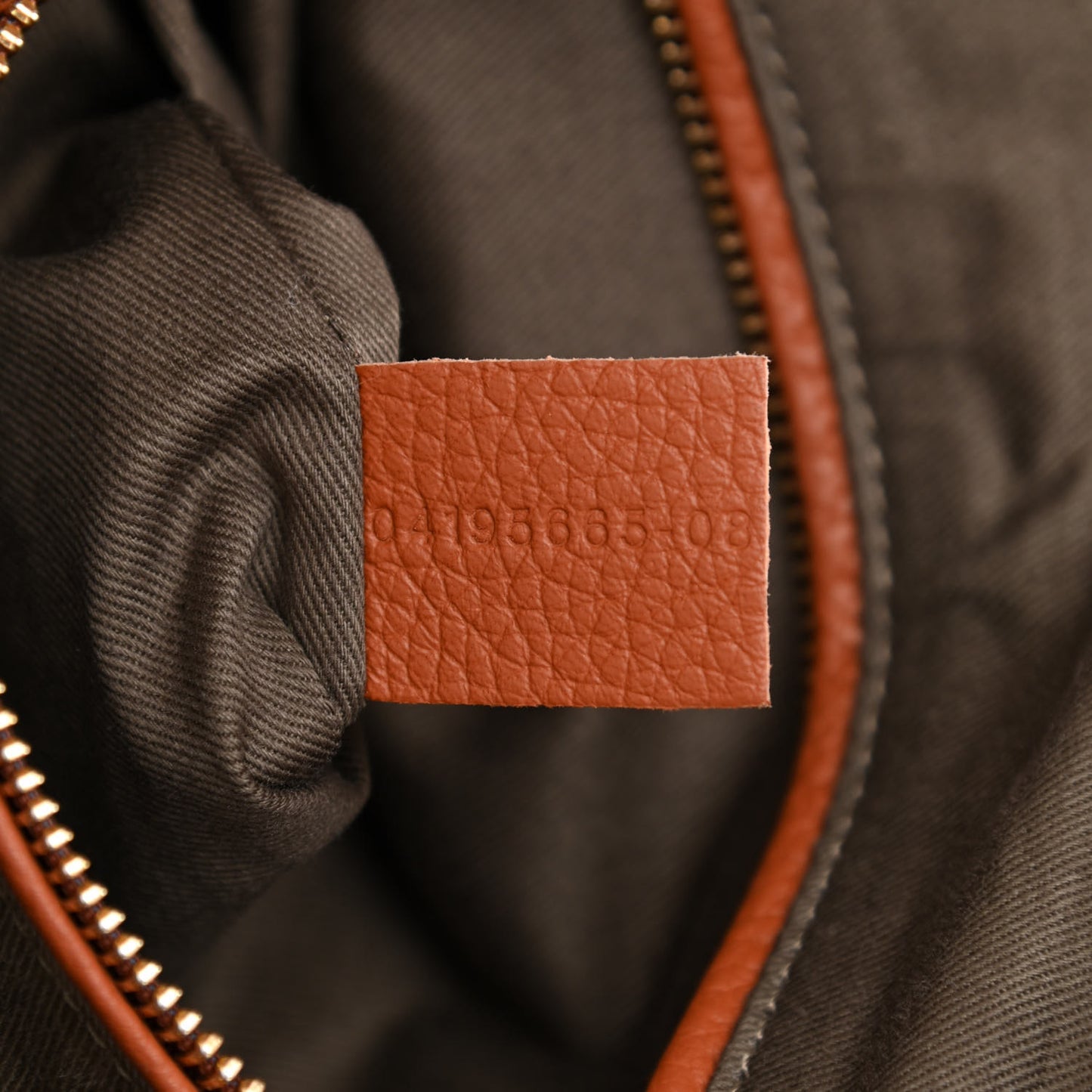 Calfskin Medium Marcie Satchel Tan