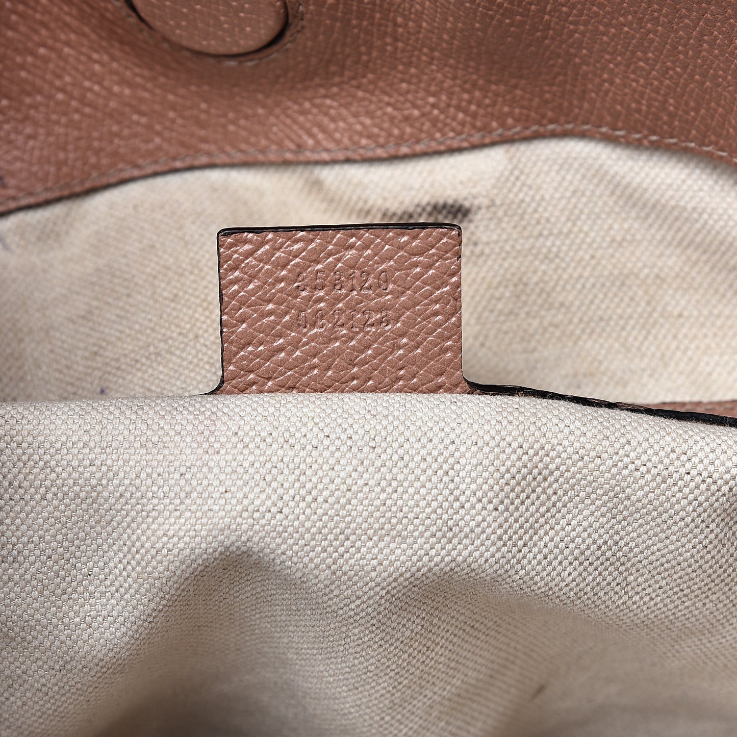 Monogram Medium Bree Foldover Tote Beige Soft Pink