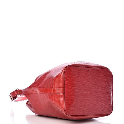Louis Vuitton Epi Noe Castillan Red 5 of 23