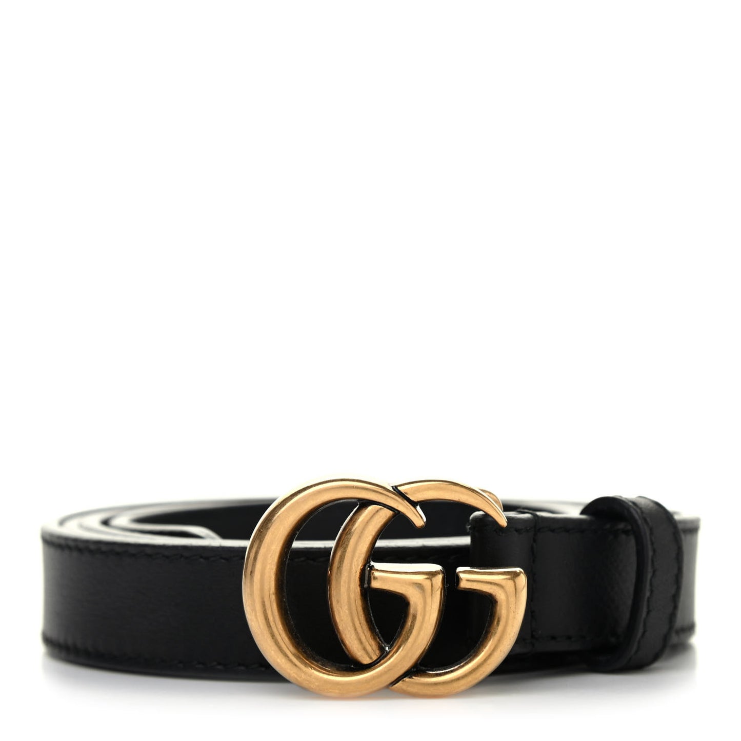 Calfskin Double G 20mm Belt 95 38 Black