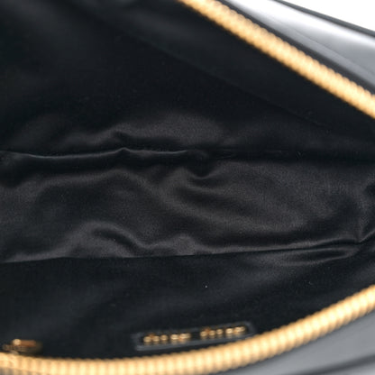 Miu Miu Nappa Matelasse Business Clutch Black 5 of 10