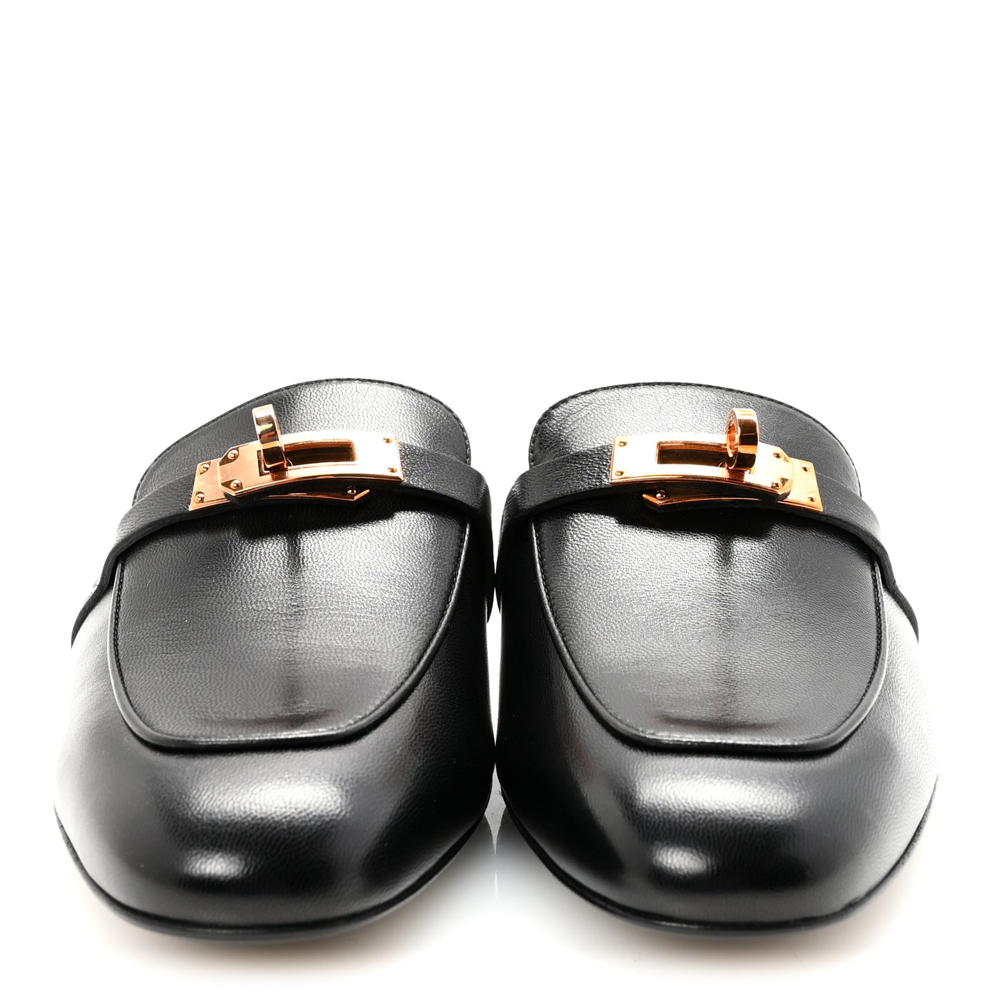 Goatskin Oz Mules 38.5 Black