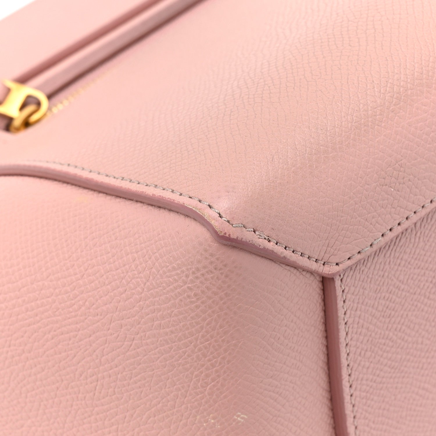 Celine Baby Grained Calfskin Micro Belt Bag Vintage Pink 11 of 14