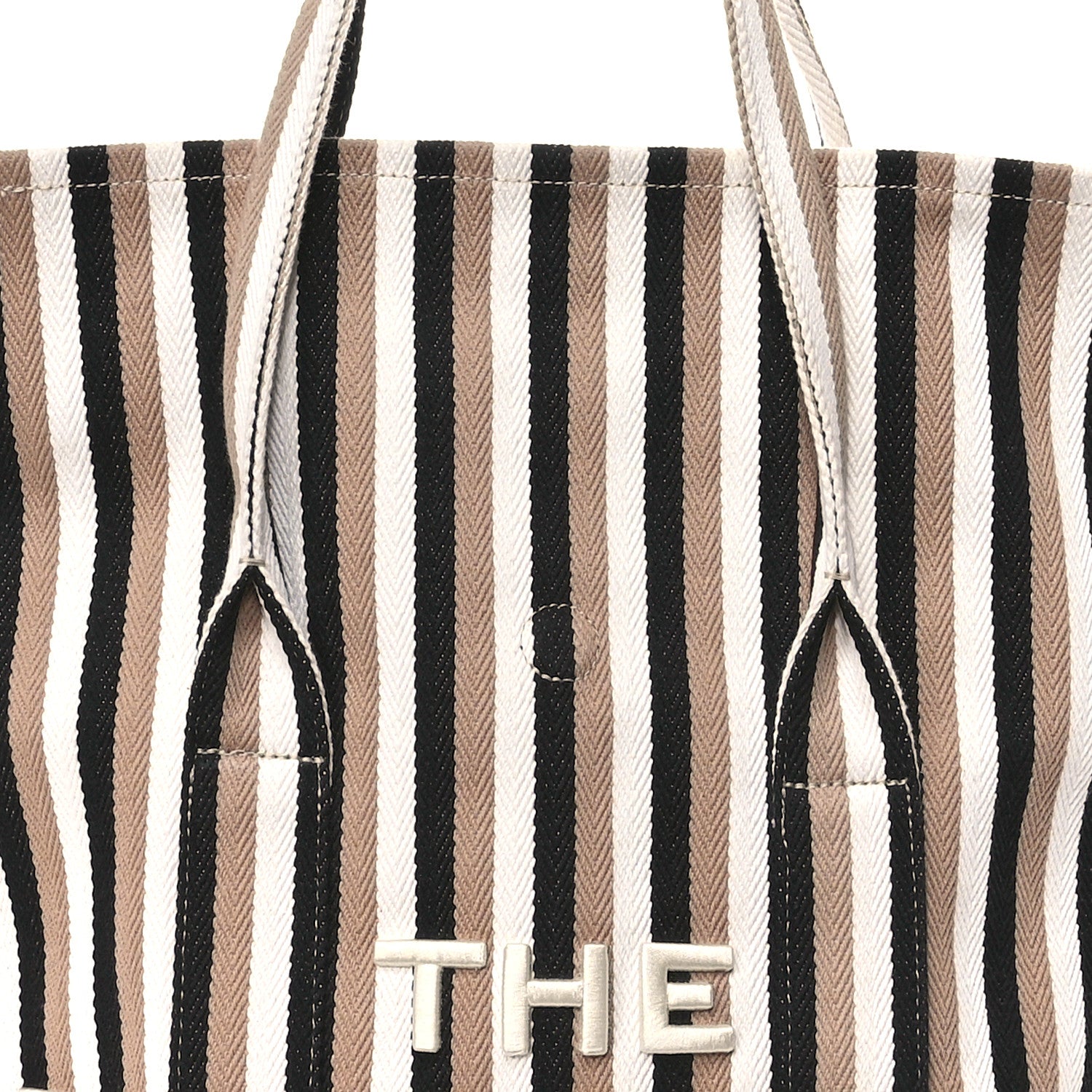 Marc Jacobs Jacquard Striped The Beach Tote Camel Multicolor 8 of 11
