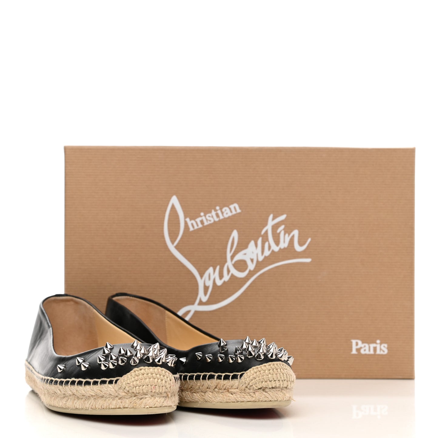 Nappa Aliochette Espadrilles 38 Black