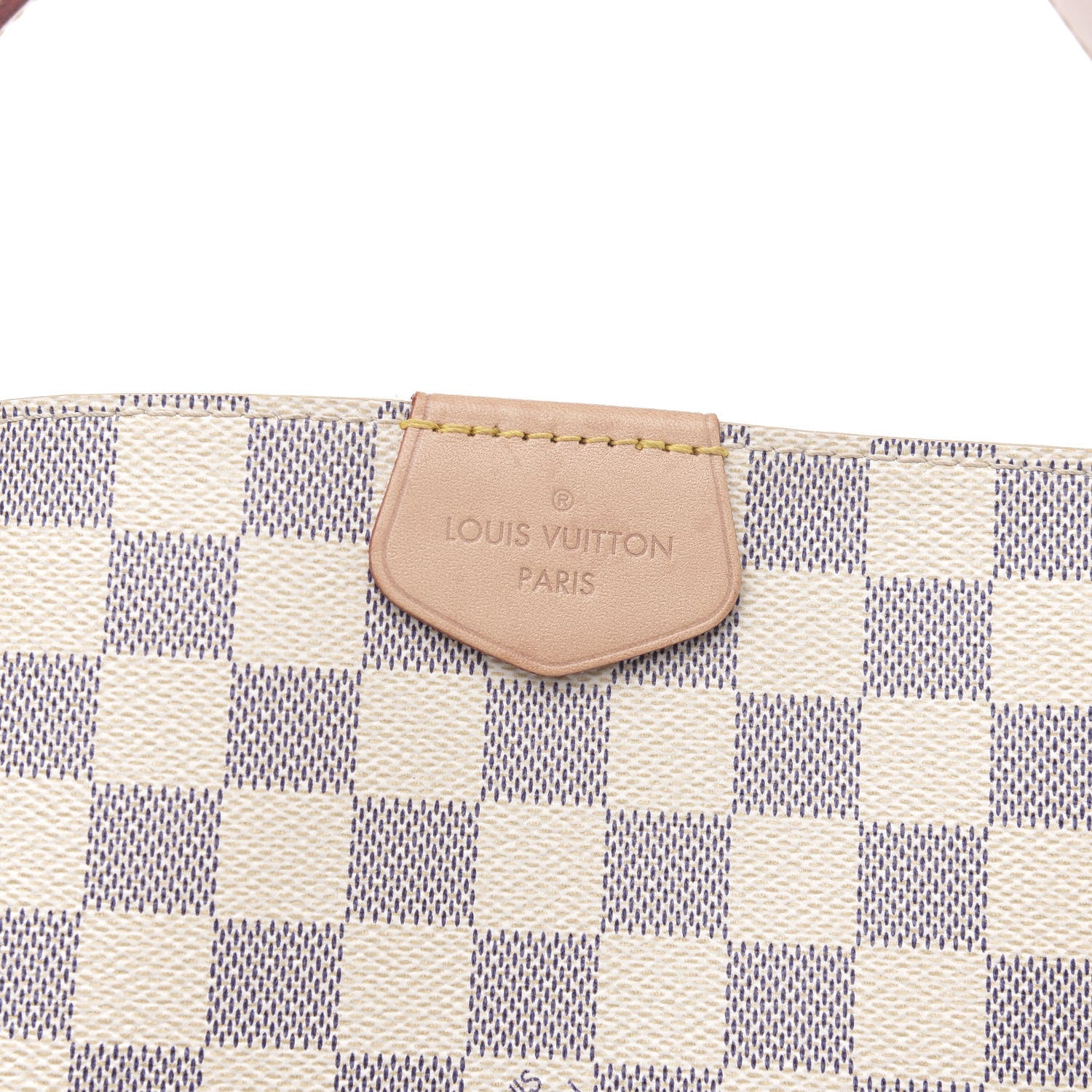 Louis Vuitton Damier Azur Graceful MM Rose Ballerine 13 of 16