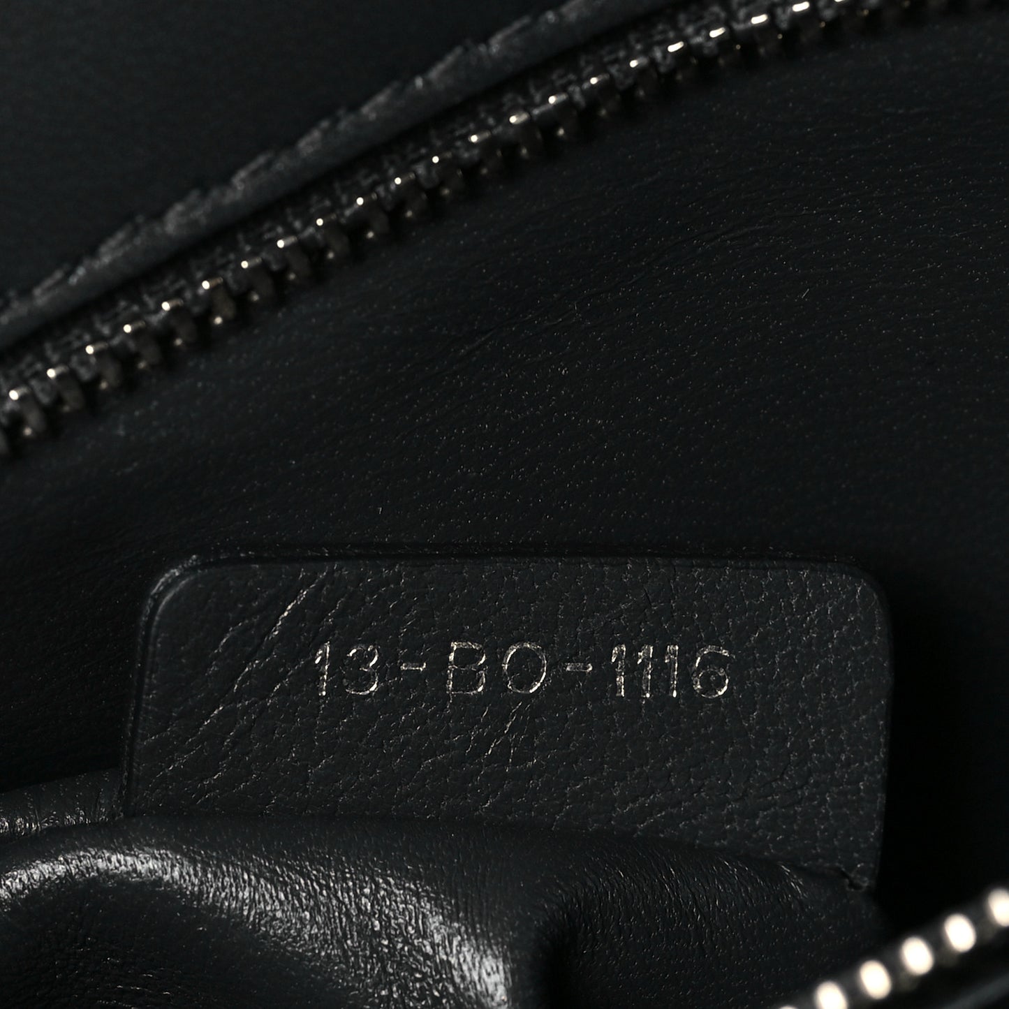 Patent Micro-Cannage Medium Diorama Flap Bag Onyx Black