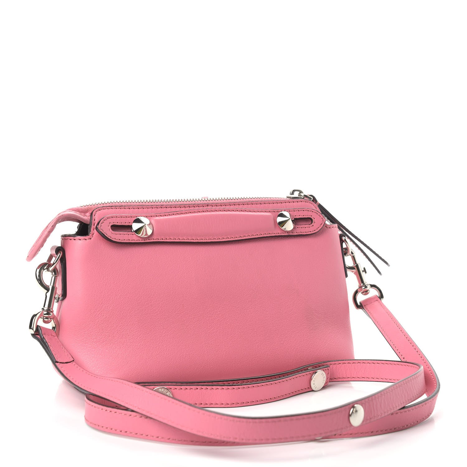 Fendi Vitello Dolce Mini By The Way Boston Bag Pink 2 of 9