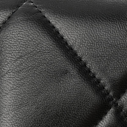 Chanel Lambskin Quilted Chanel 19 Wallet On Chain WOC Black 15 of 16