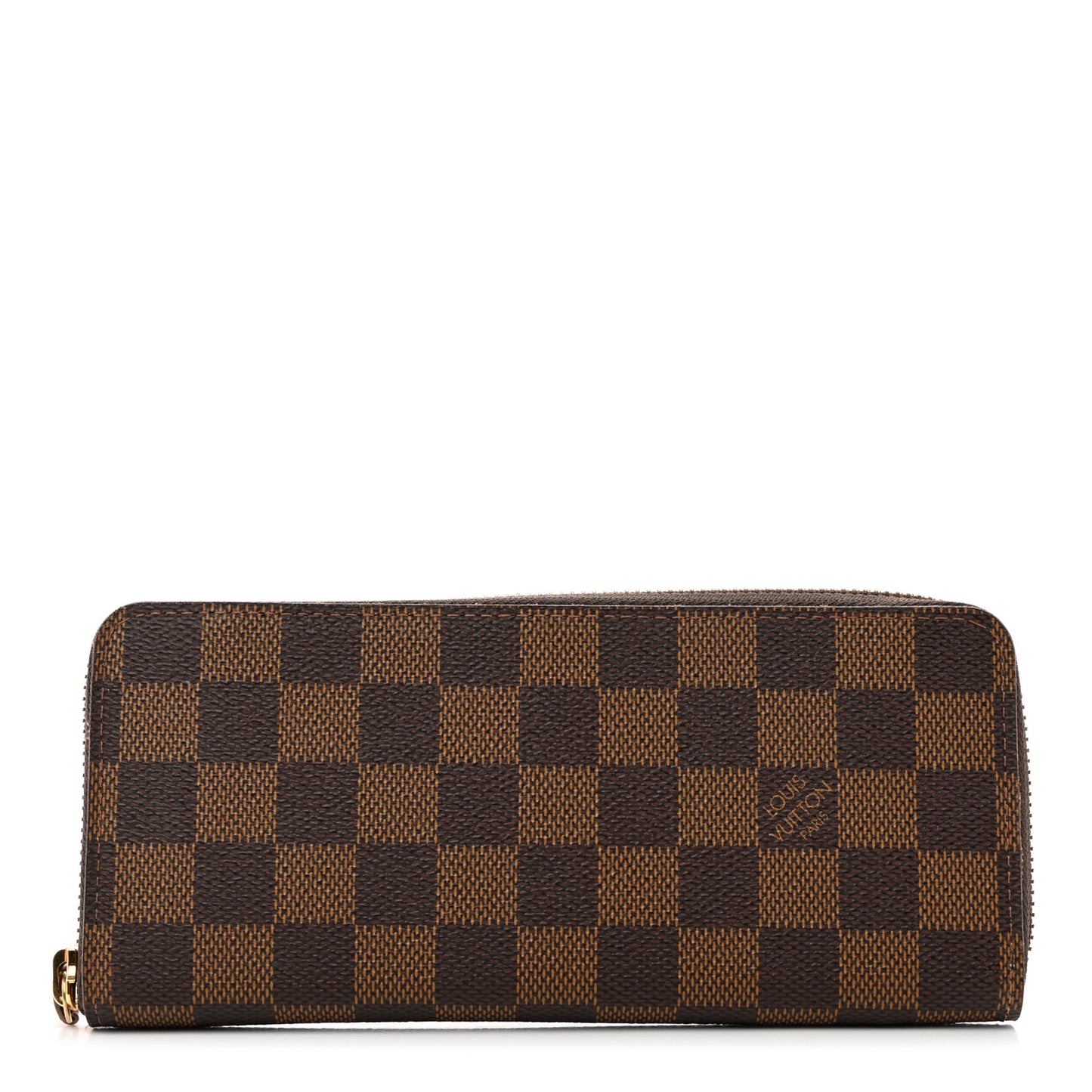 Damier Ebene Clemence Wallet Rose Ballerine