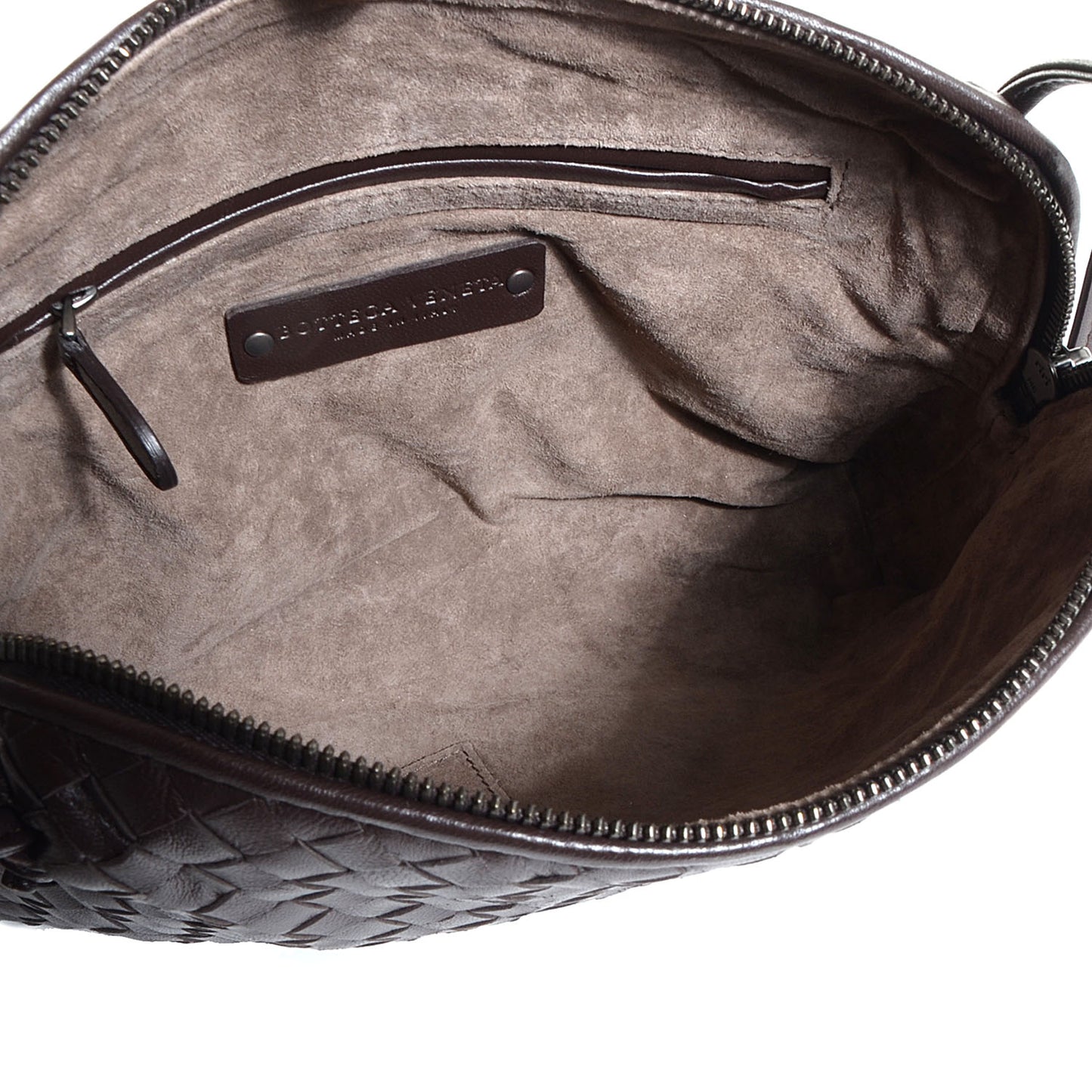 Nappa Intrecciato Crossbody Pillow Ebano