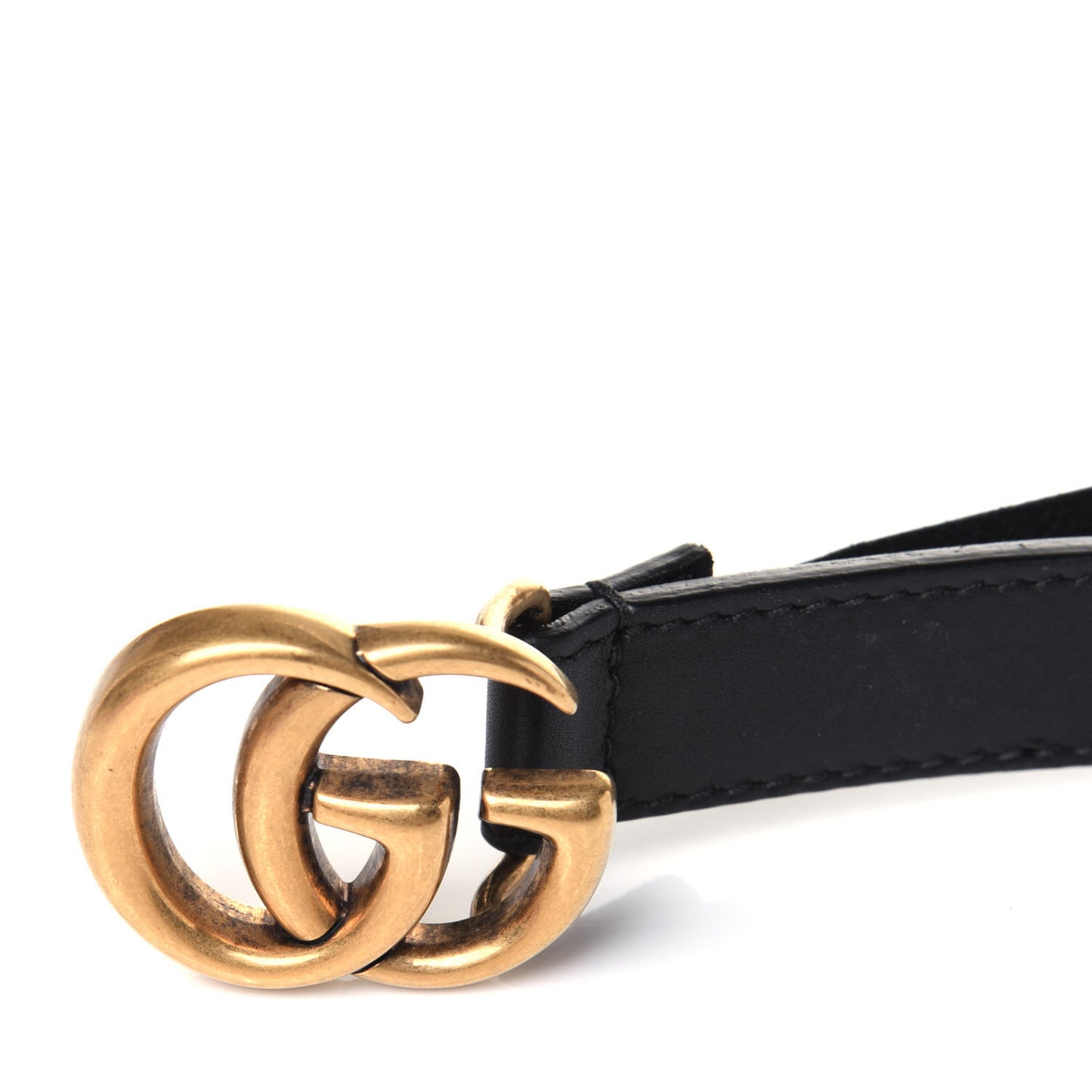 Calfskin Double G 20mm Belt 95 38 Black
