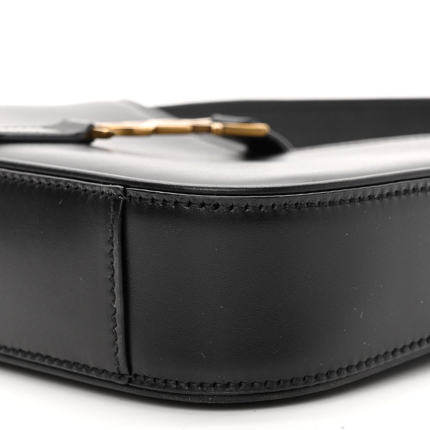 Smooth Calfskin Le 5 A 7 Mini Hobo Black