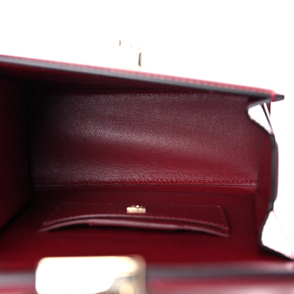 Salvatore Ferragamo Smooth Calfskin Mini Boxyz Red 7 of 12
